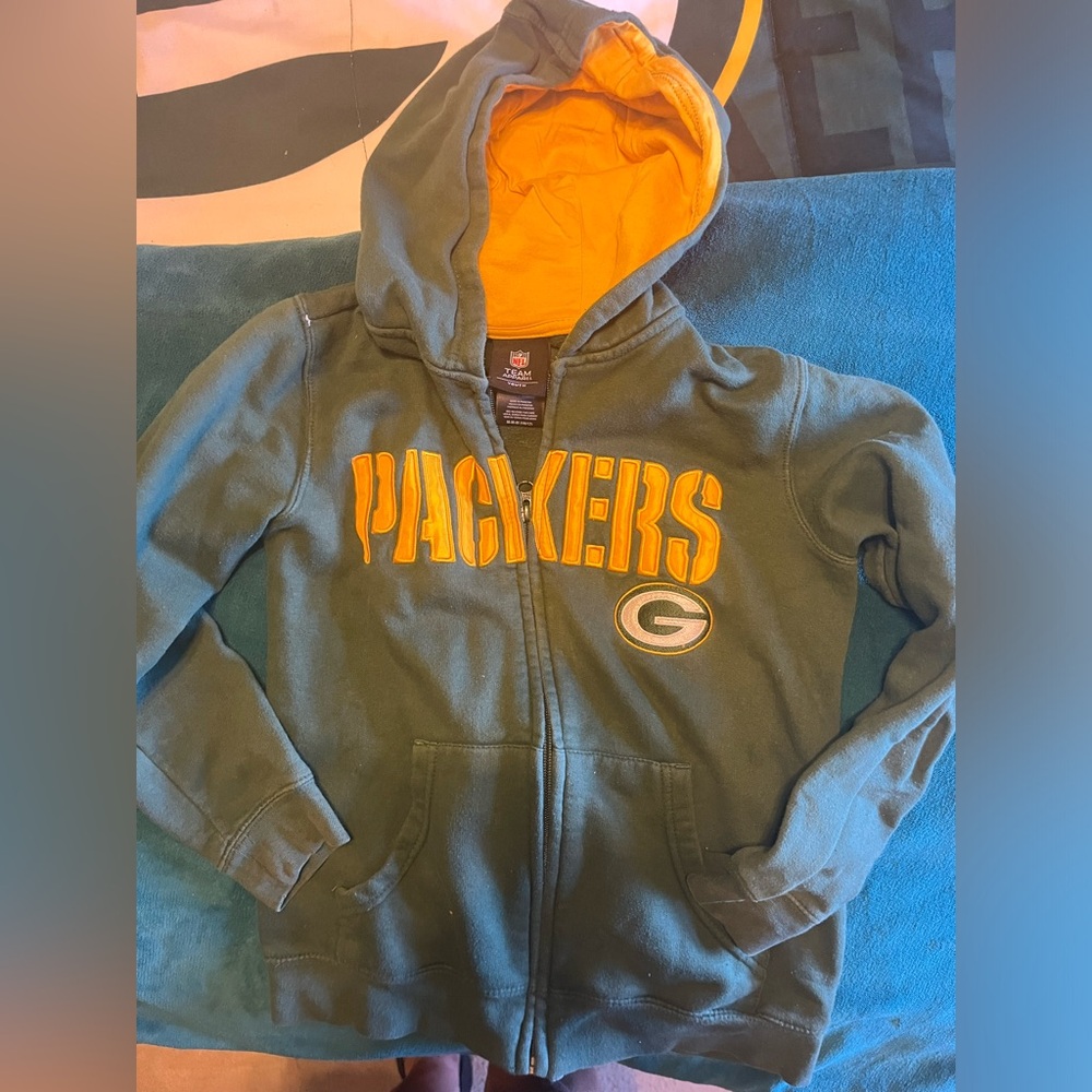 Youth M 10/12 Packer full zip hoodie